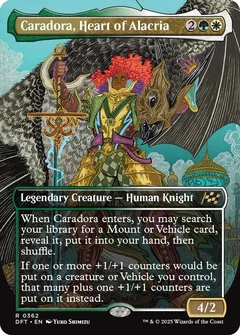 Caradora, Heart of Alacria (Borderless) Foil 362