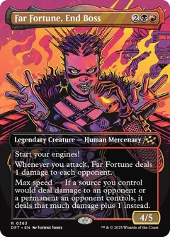 Far Fortune, End Boss (Borderless) Foil 363