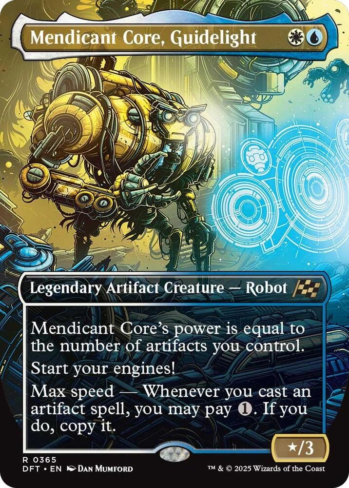 Mendicant Core, Guidelight (Borderless) Foil