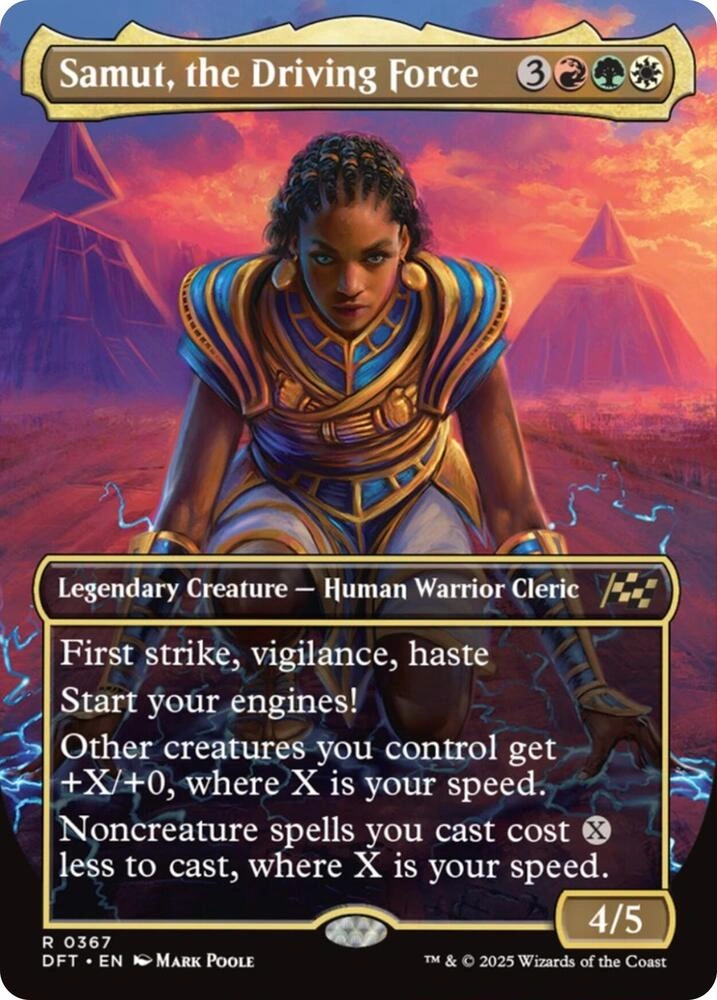 Samut, the Driving Force (Borderless) Foil