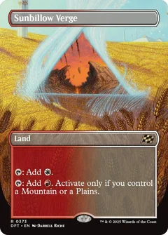 Sunbillow Verge (Borderless) Foil 373