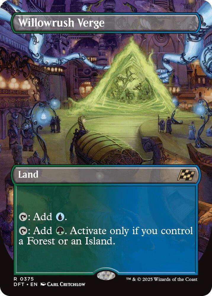 Willowrush Verge (Borderless) Foil