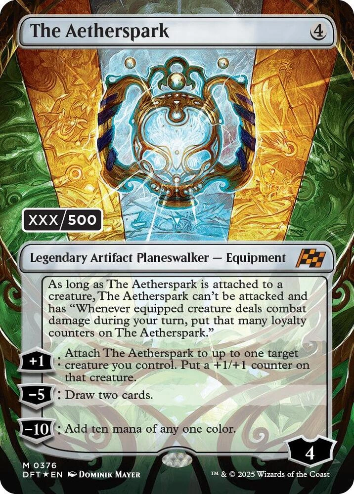 The Aetherspark (Serial Numbered) Foil