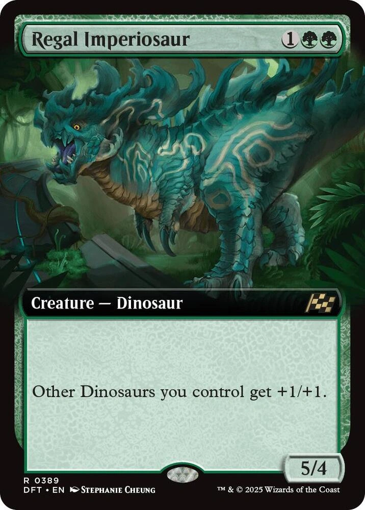Regal Imperiosaur (Extended Art) Foil