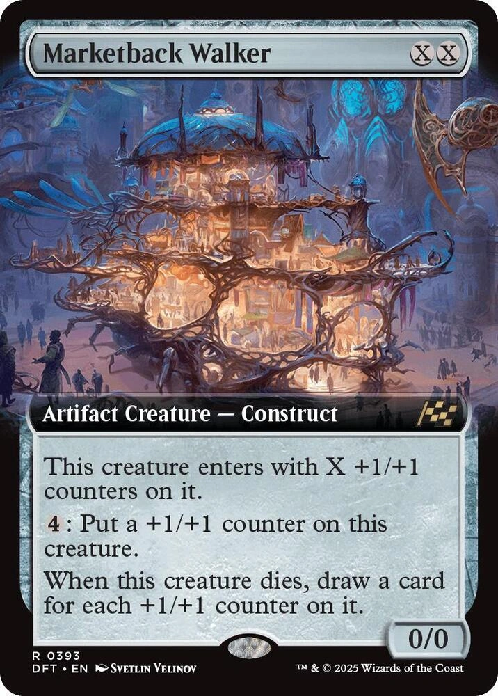 Marketback Walker (Extended Art) Foil