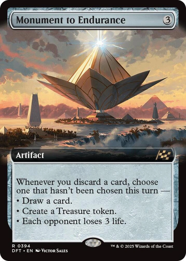 Monument to Endurance (Extended Art) Foil