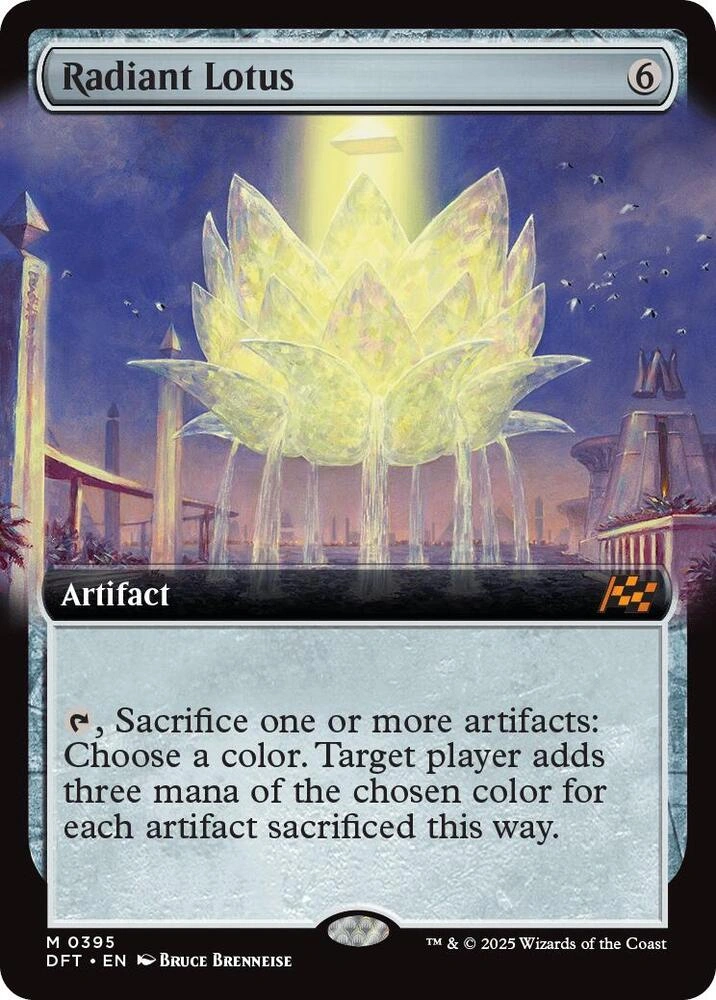 Radiant Lotus (Extended Art) Foil