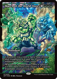 March of the World Ooze (Showcase) Foil 402