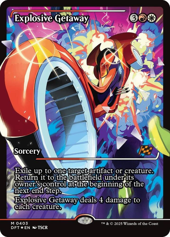 Explosive Getaway (Showcase) Foil