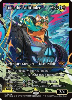 Loot, the Pathfinder (Showcase) Foil 404
