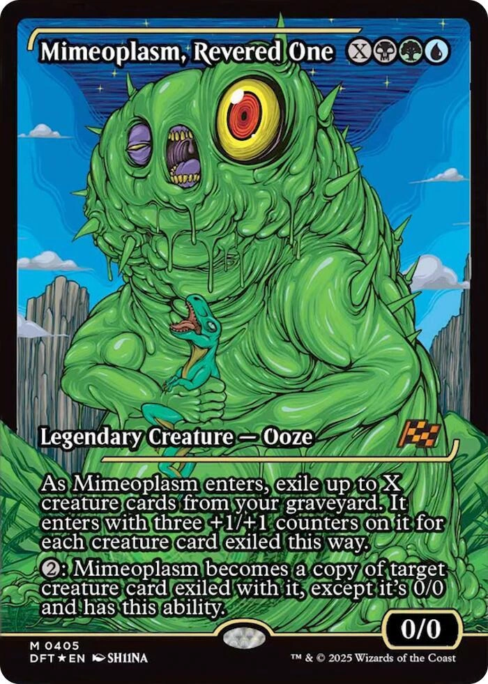 Mimeoplasm, Revered One (Showcase) Foil