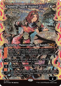 Chandra, Spark Hunter (Showcase) (Fracture Foil) 411