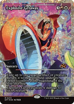 Explosive Getaway (Showcase) (Fracture Foil) 413