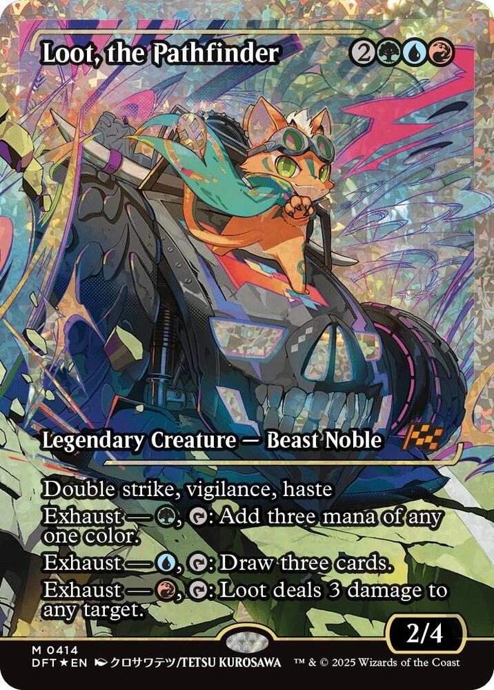 Loot, the Pathfinder (Showcase) (Fracture Foil)