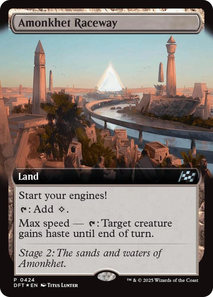 Amonkhet Raceway (Extended Art) Foil