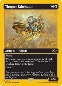 Thopter Fabricator (First-Place Foil) 441