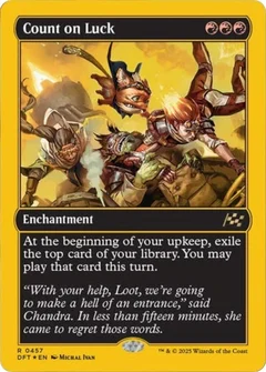 Count on Luck (First-Place Foil) 457