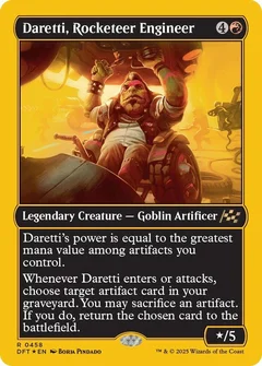 Daretti, Rocketeer Engineer (First-Place Foil) 458