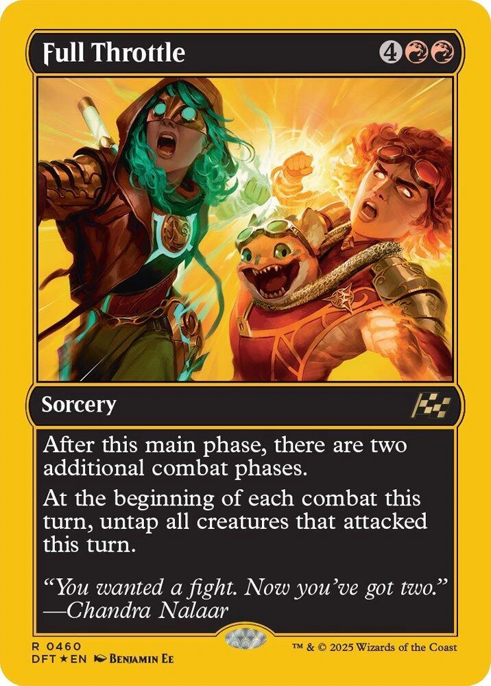 Full Throttle (First-Place Foil)