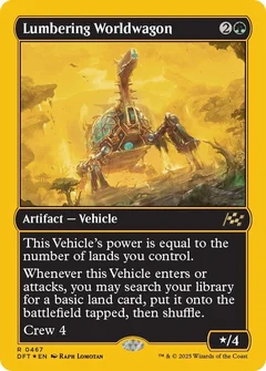 Lumbering Worldwagon (First-Place Foil) 467