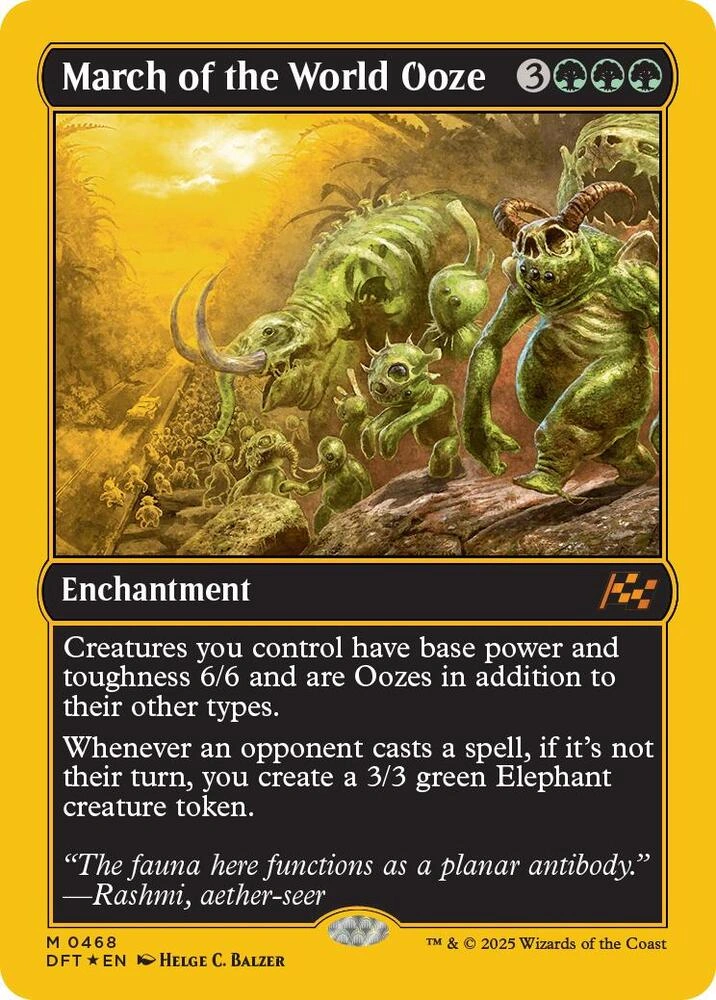 March of the World Ooze (First-Place Foil)