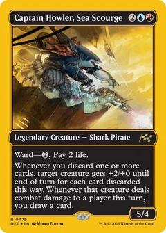 Captain Howler, Sea Scourge (First-Place Foil) 475