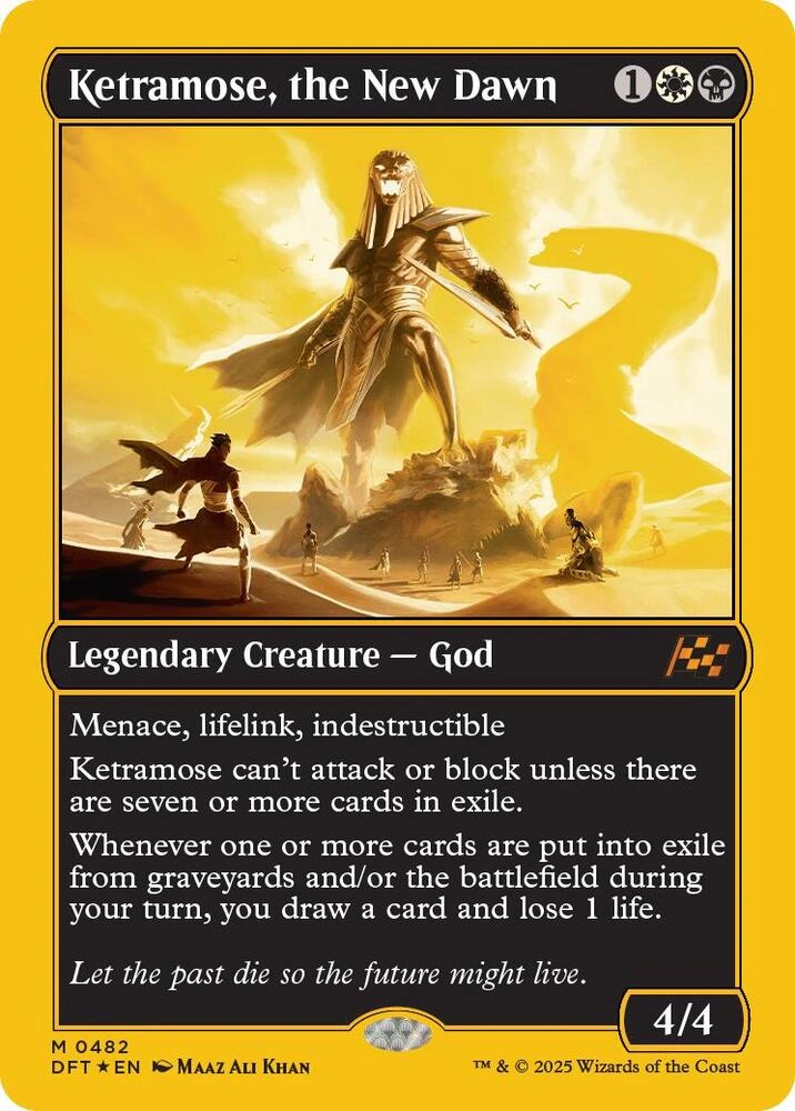 Ketramose, the New Dawn (First-Place Foil)