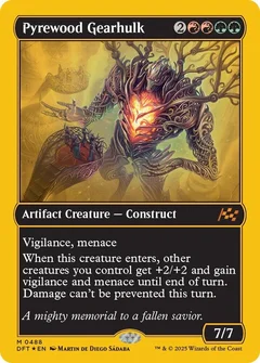 Pyrewood Gearhulk (First-Place Foil) 488