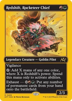 Redshift, Rocketeer Chief (First-Place Foil) 489