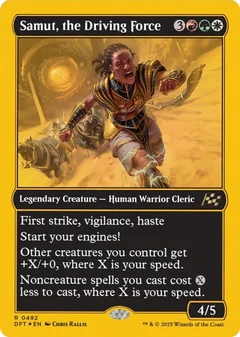Samut, the Driving Force (First-Place Foil) 492