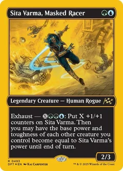 Sita Varma, Masked Racer (First-Place Foil) 493