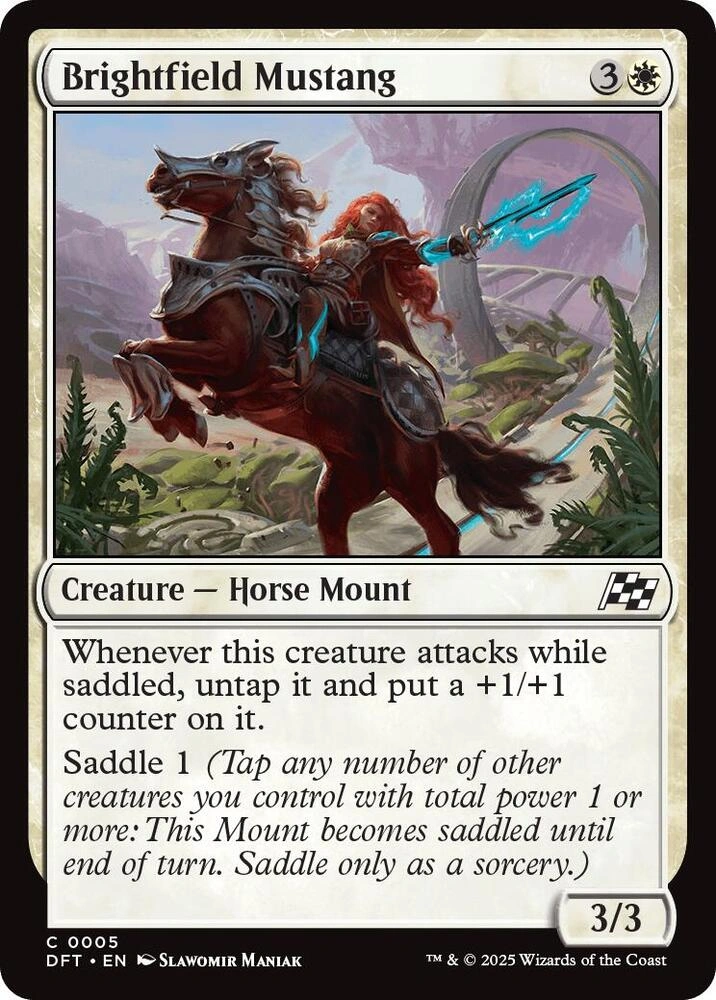 Brightfield Mustang Foil