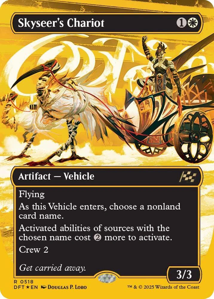 Skyseer's Chariot (Borderless) (First-Place Foil)