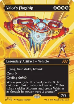 Valor's Flagship (Borderless) (First-Place Foil) 519