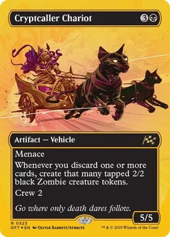 Cryptcaller Chariot (Borderless) (First-Place Foil) 523