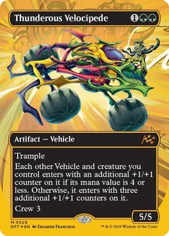 Thunderous Velocipede (Borderless) (First-Place Foil) 529