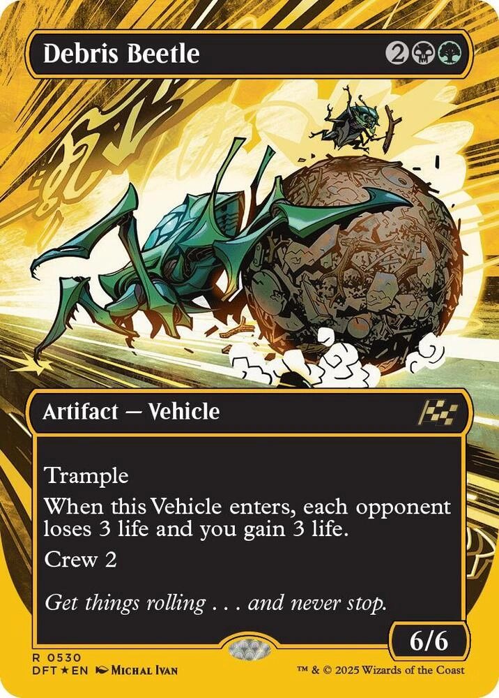 Debris Beetle (Borderless) (First-Place Foil)