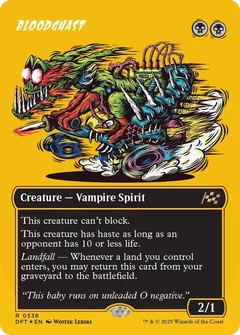 Bloodghast (Borderless) (First-Place Foil) 536