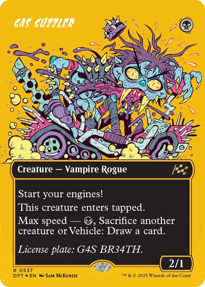 Gas Guzzler (Borderless) (First-Place Foil)