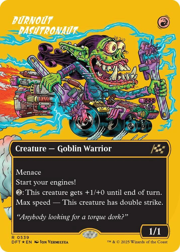 Burnout Bashtronaut (Borderless) (First-Place Foil)