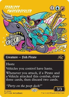 Fearless Swashbuckler (Borderless) (First-Place Foil) 545