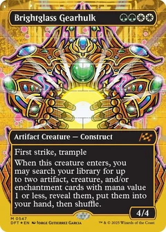 Brightglass Gearhulk (Borderless) (First-Place Foil) 547