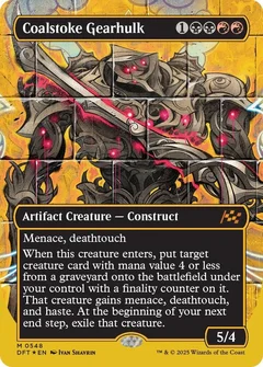 Coalstoke Gearhulk (Borderless) (First-Place Foil) 548