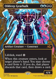 Oildeep Gearhulk (Borderless) (First-Place Foil) 550