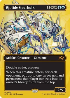 Riptide Gearhulk (Borderless) (First-Place Foil) 552