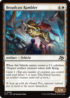 Broadcast Rambler Foil 6