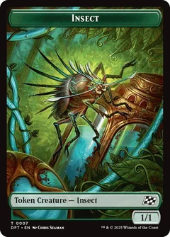 Insect // Elephant Double-Sided Token Foil 7 // 6