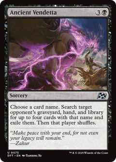 Ancient Vendetta Foil 75