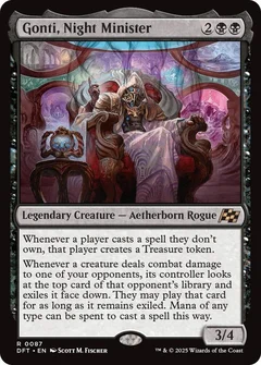 Gonti, Night Minister Foil 87