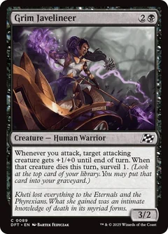 Grim Javelineer Foil 89